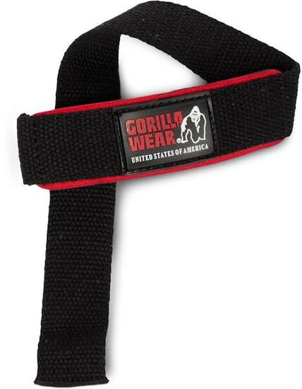 Padded Lifting Straps - Schwarz
