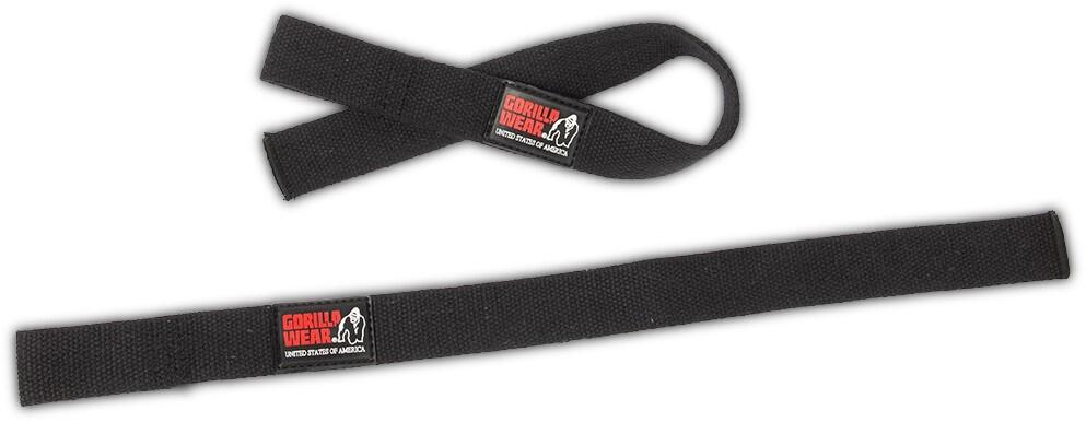 Non-Padded Lifting Straps - Noir 3/7