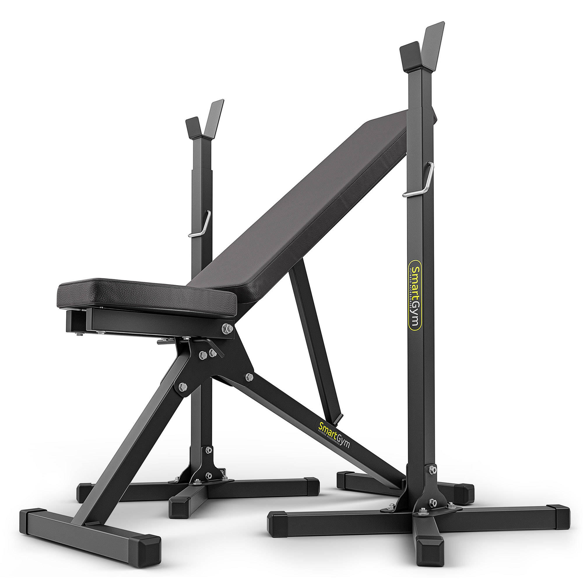 MARBO SPORT Krachttrainingset SmartGym trainingsbank en verstelbare halterstandaard