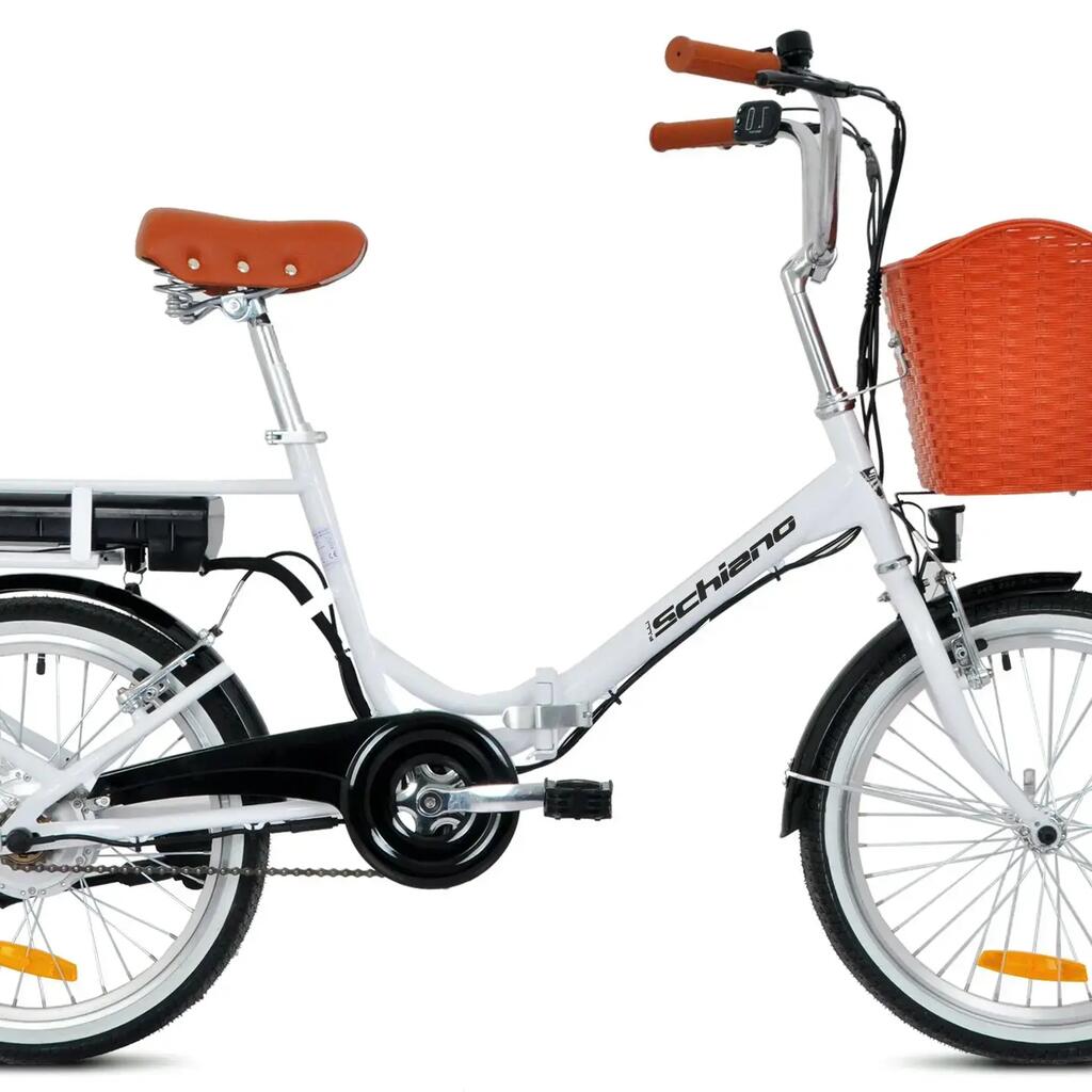 20-inch Folding Electric Bike with Pedal Assistance and 7.8 Ah battery