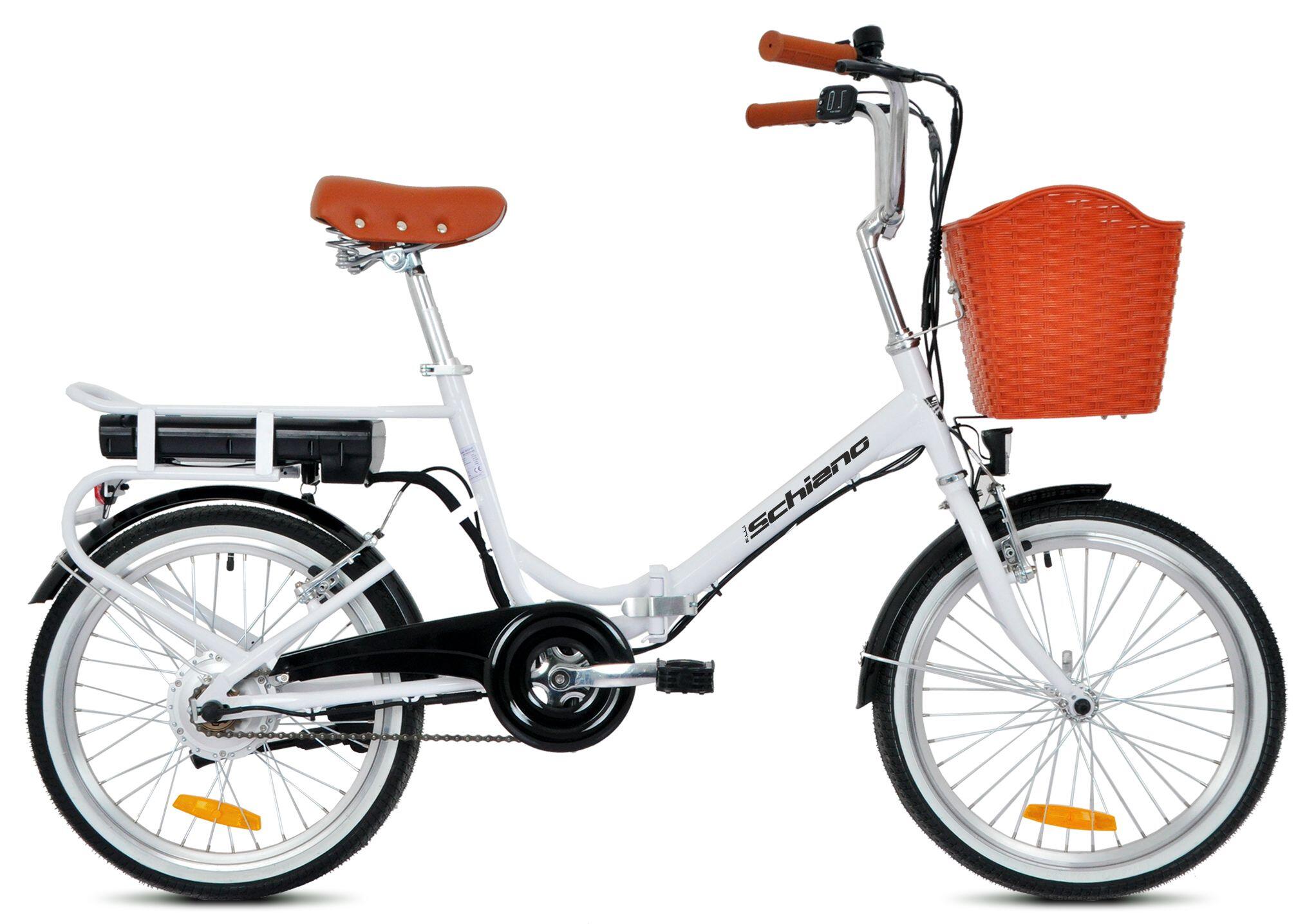 F.LLI SCHIANO Opvouwbaar 20″ staal 7.8 ah Wit