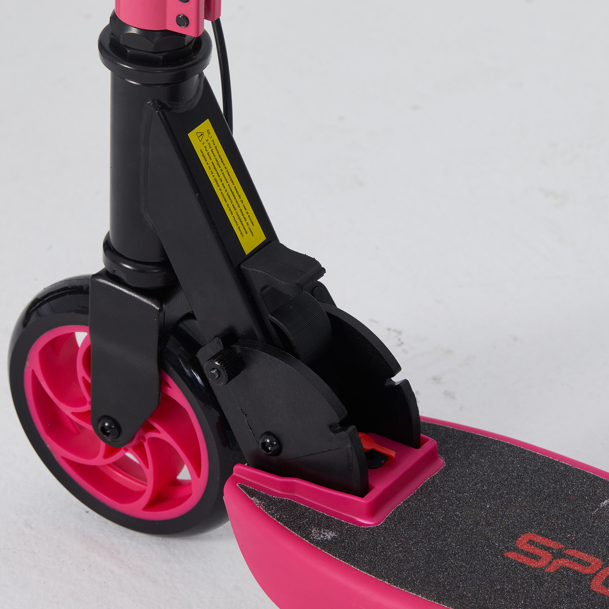 Trotinete elétrica para crianças 74x52x83-87 cm rosa SPORTNOW 4/7