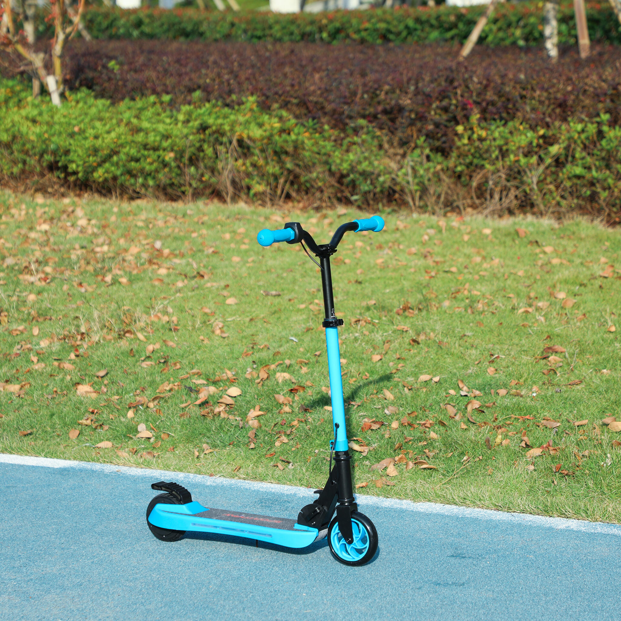 Patinete Eléctrico Plegable SPORTNOW 74x52x87 cm Azul 2/8