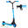 Trotinete elétrica para crianças 74x52x83-87 cm azul SPORTNOW