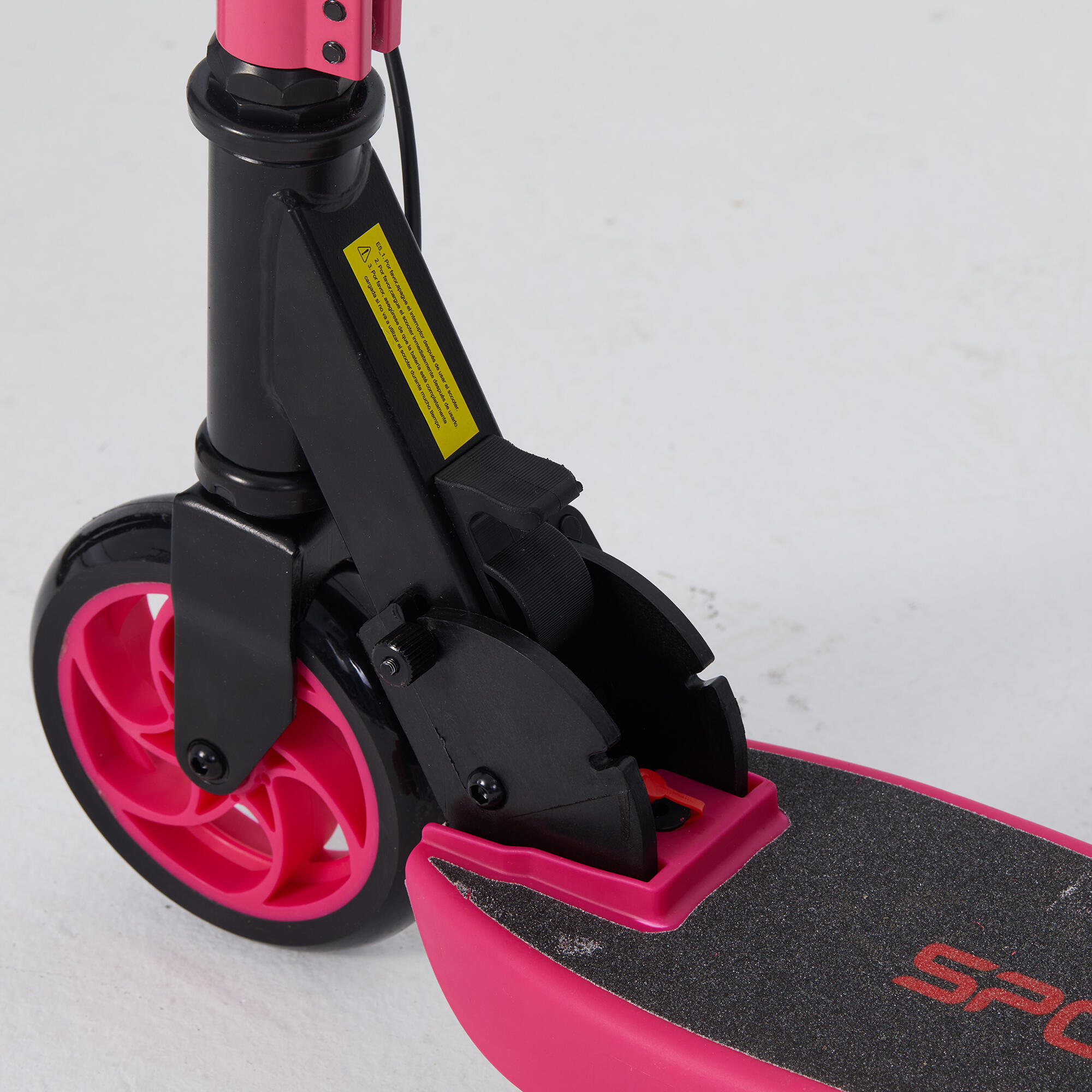 Patinete Eléctrico Plegable SPORTNOW 74x52x87 cm Rojo 4/9