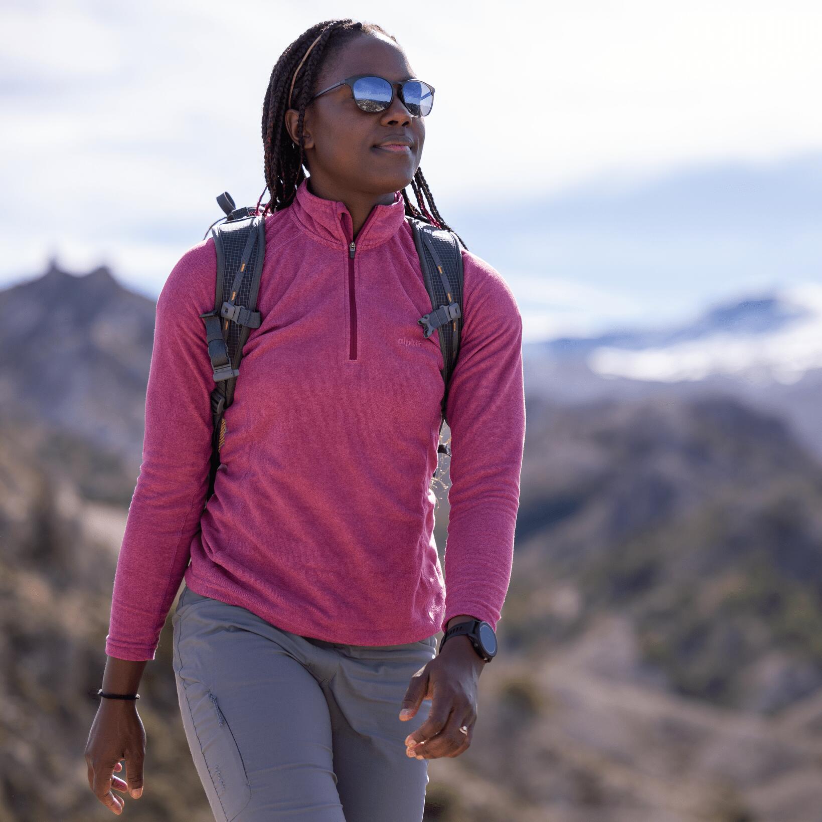 Kelpie Quarter Zip Micro Fleece Top  [Womens] 5/7