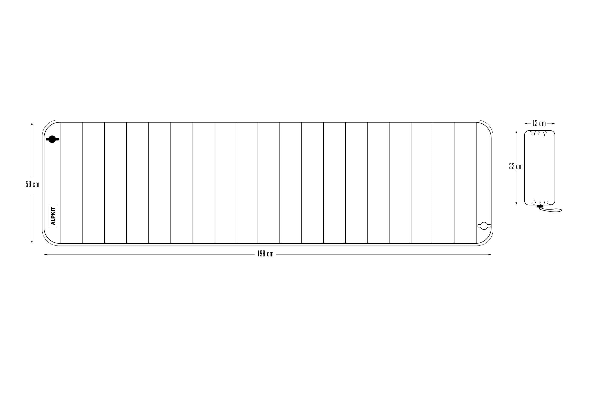 Dumo Inflatable Camping Mat 4/7