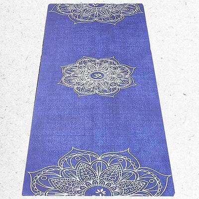 Lichtgewicht opvouwbare reis yogamat + draagriem - mandala