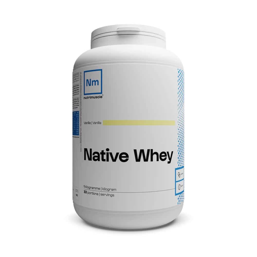 Nutrimuscle - Whey Native | Whey Native (1kg) | Vanille - Whey Protéine - Decathlon