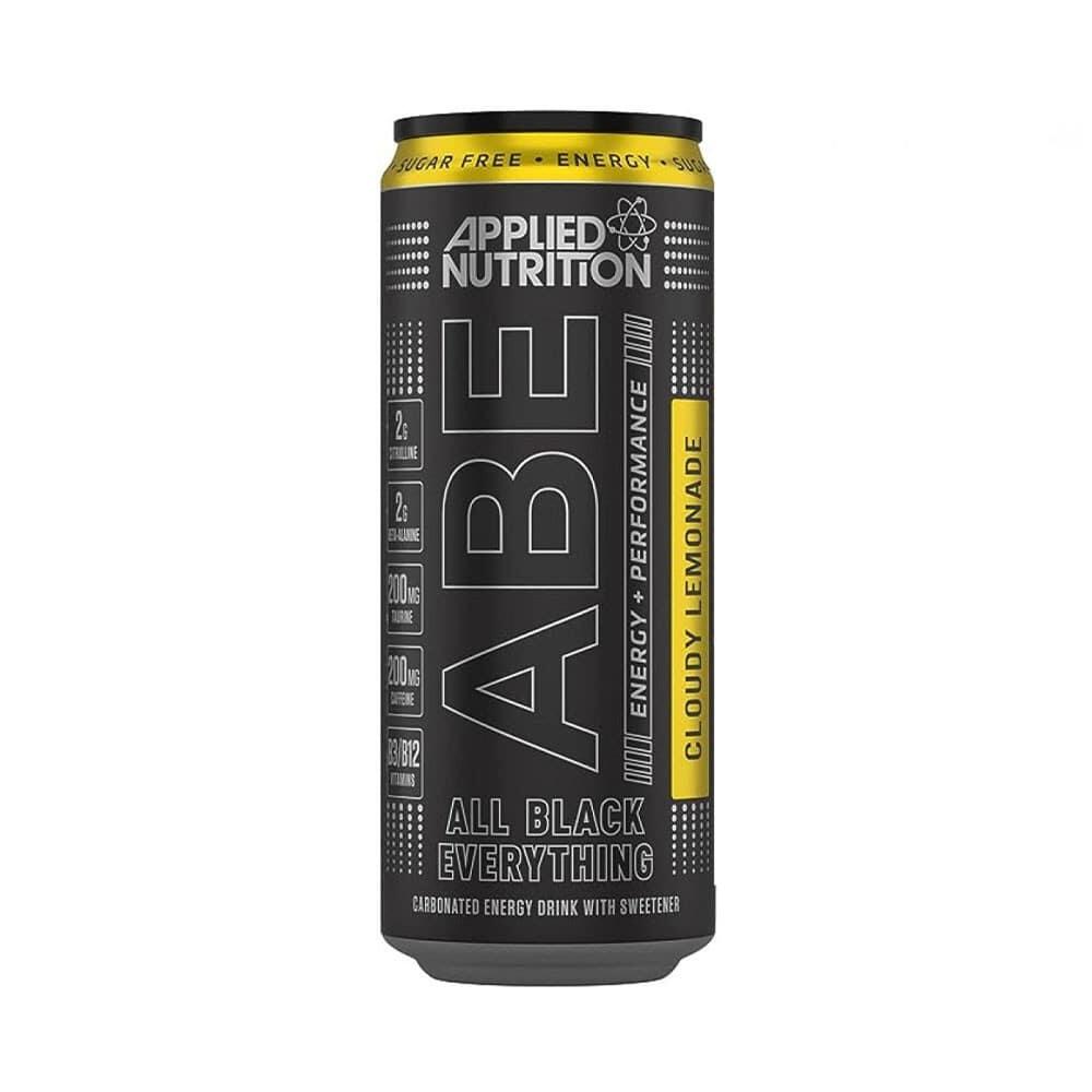 Applied Nutrition ABE Performance Energy Drink 330ml x4 lemonade