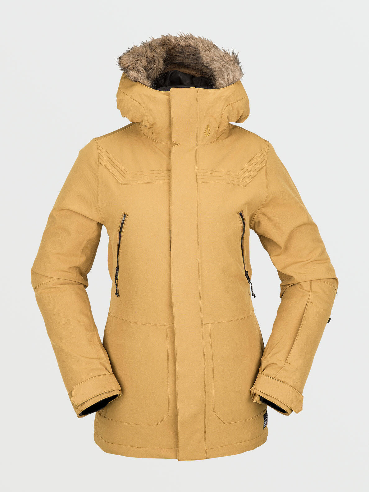 Veste de Snowboard Femme Volcom Shadow Insulated Jacket - Caramel 2/5