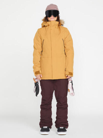 Veste de Snowboard Femme Volcom Shadow Insulated Jacket - Caramel