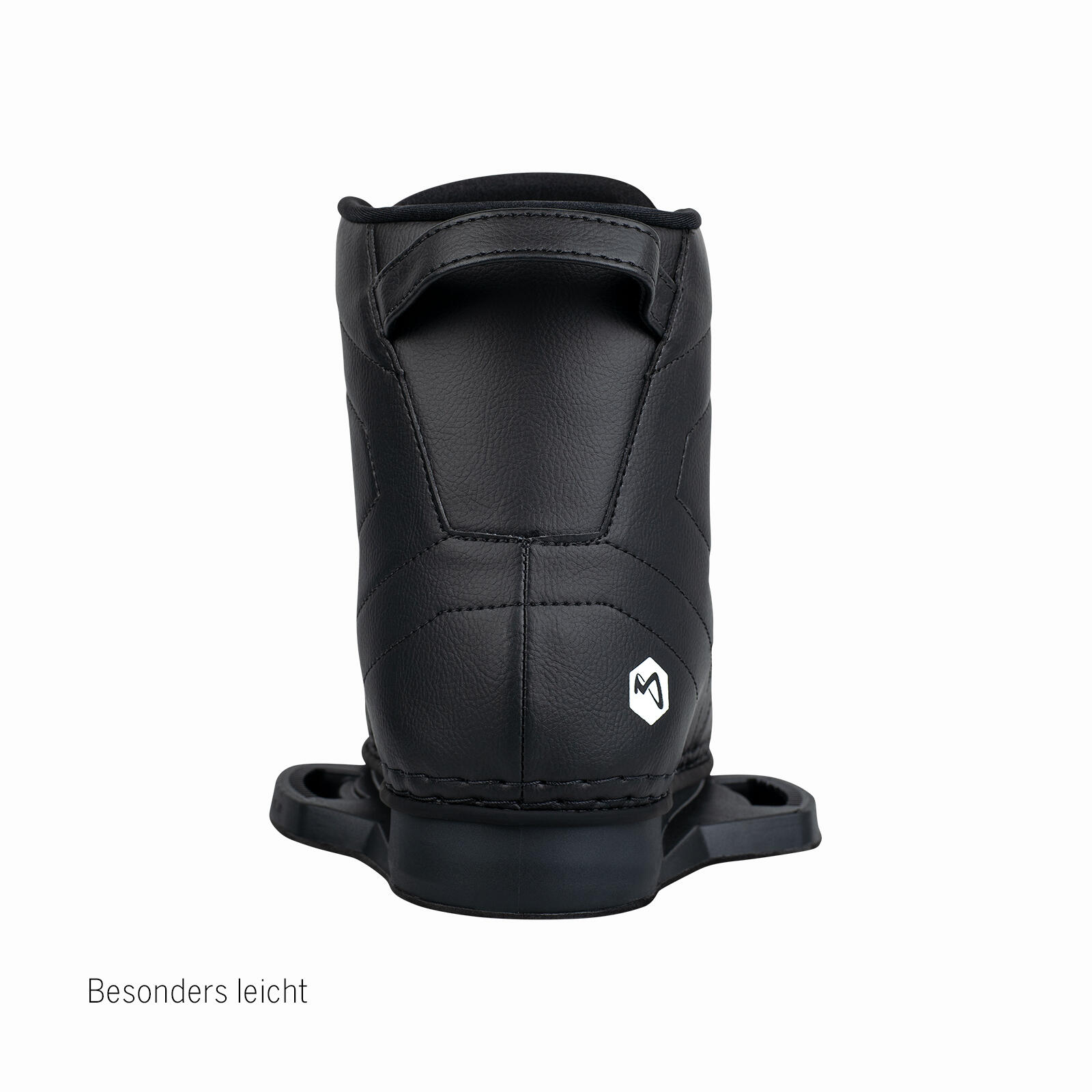 Wakeboard Bindung Core Open-Toe Schnürung Herren/Damen schwarz 4/7