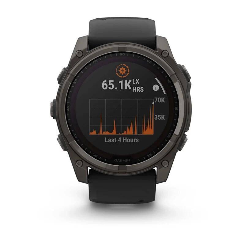 GARMIN FENIX 8 47mm,Solar,Carbon Grey -  2
