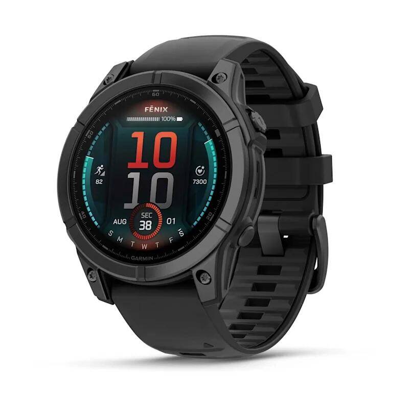 GARMIN FENIX E,47mm,Slate Gray Steel/Black -  1