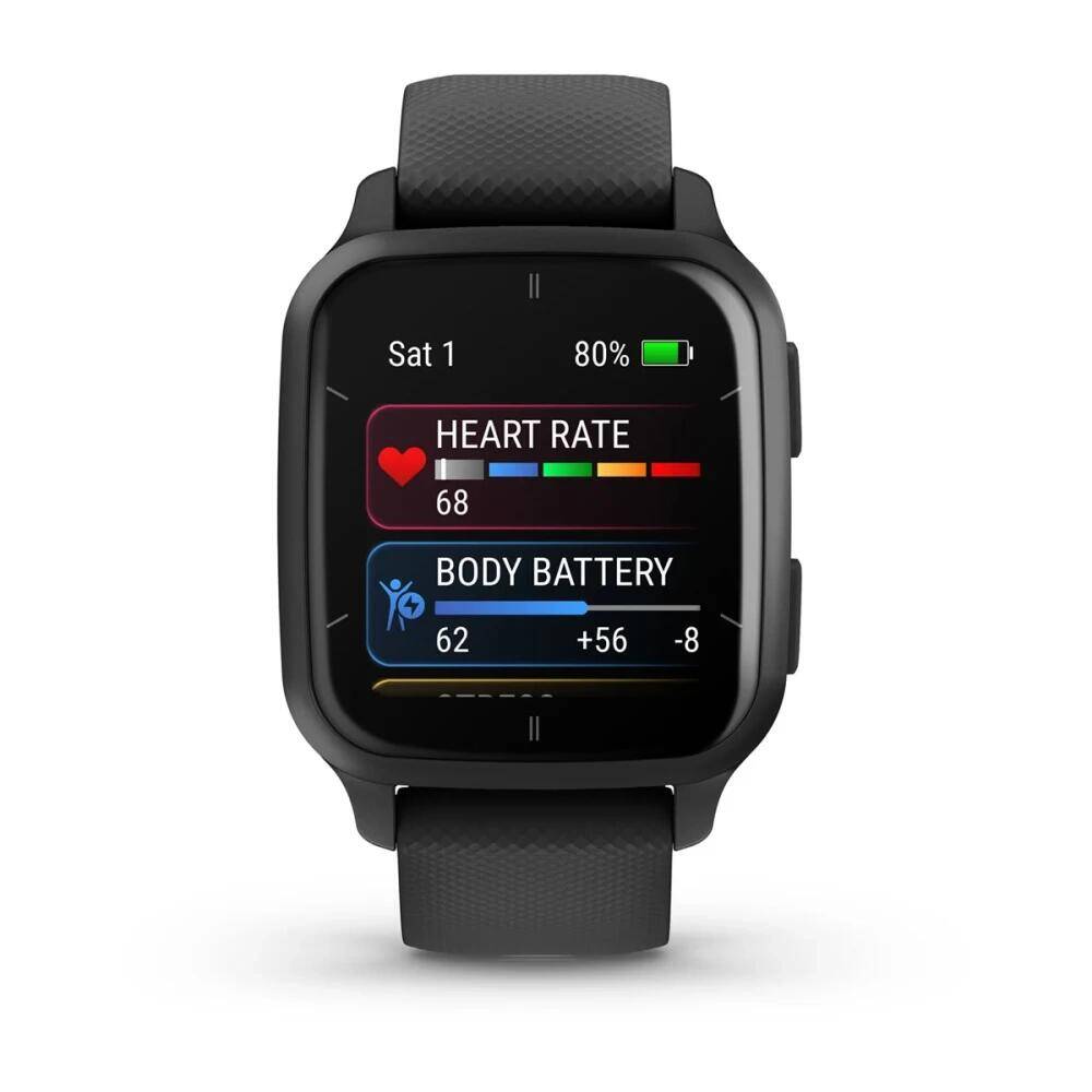 GARMIN VENU SQ 2, MUSIC, BLACK/SLATE -  2