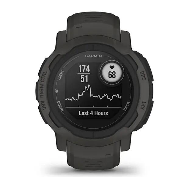GARMIN INSTINCT 2, SOLAR, GRAPHITE -  3