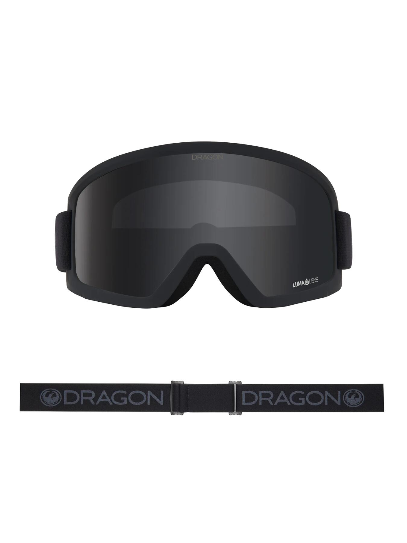 Gafas de ventisca Dragon DX3 L OTG - Blackout Lumalens Dark Smoke Lens 2/5