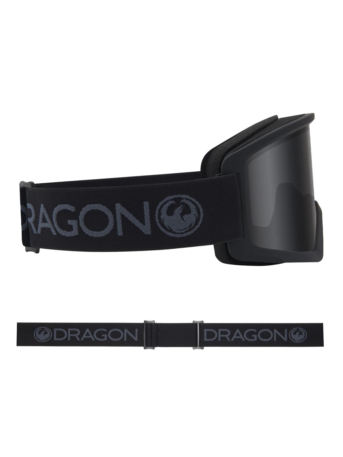 Gafas de ventisca Dragon DX3 L OTG - Blackout Lumalens Dark Smoke Lens 4/5