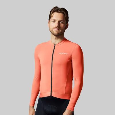 Wielershirt fietsshirt heren langen mouwen wielrenshirt fietskleding