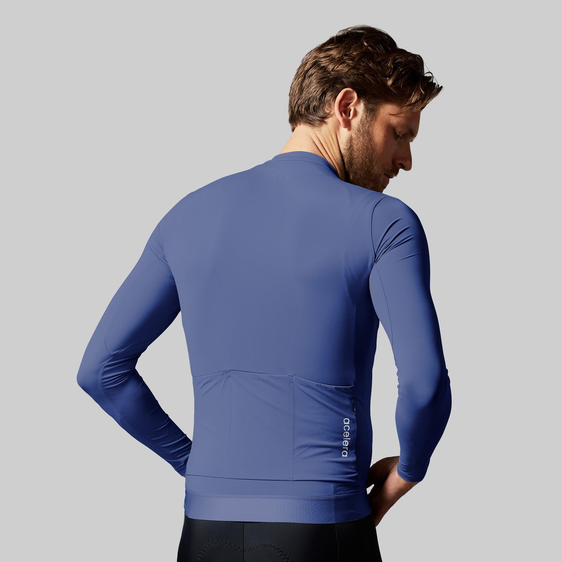 Radtrikot Herren Langarm Fahrradtrikot Radbekleidung 2/7
