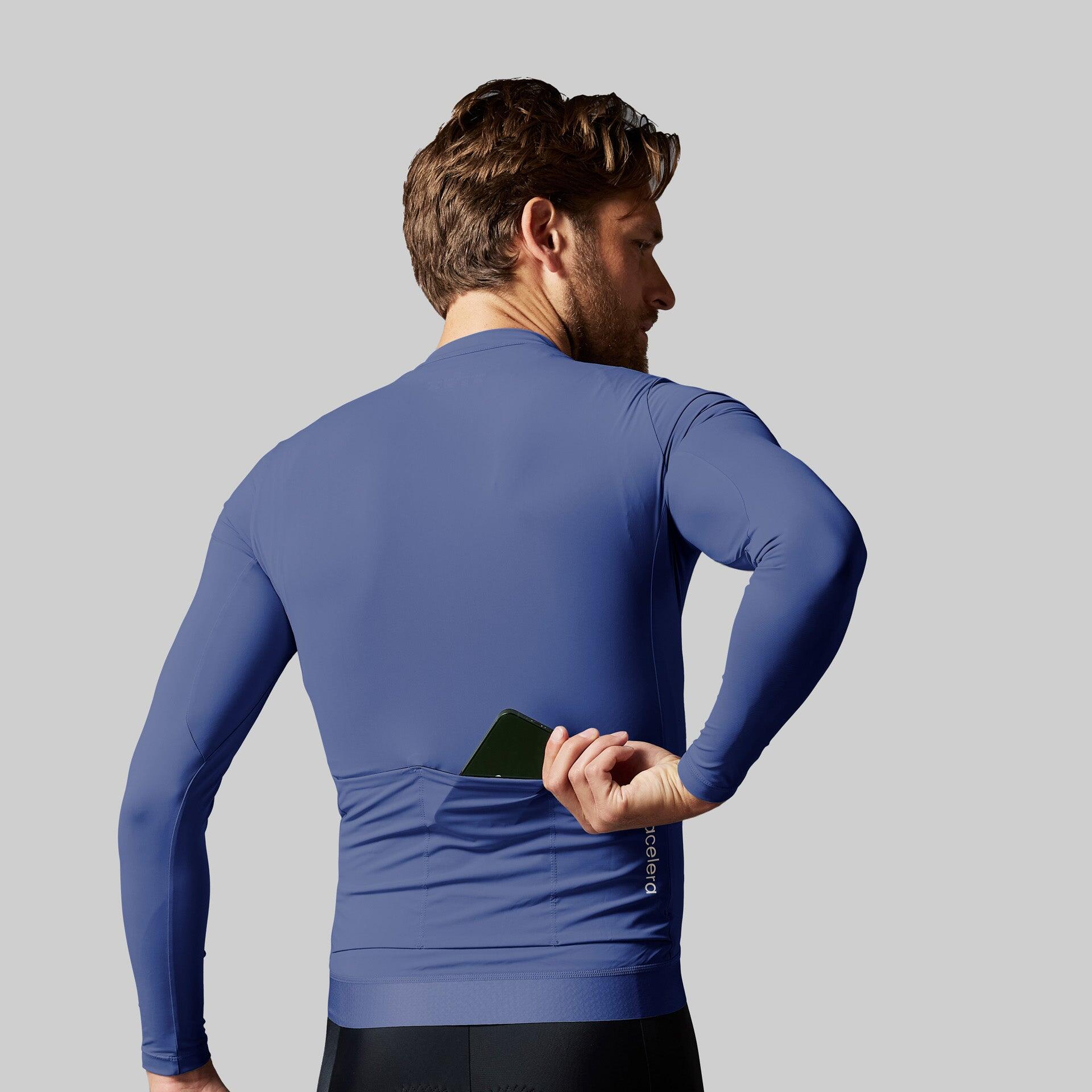 Radtrikot Herren Langarm Fahrradtrikot Radbekleidung 3/7