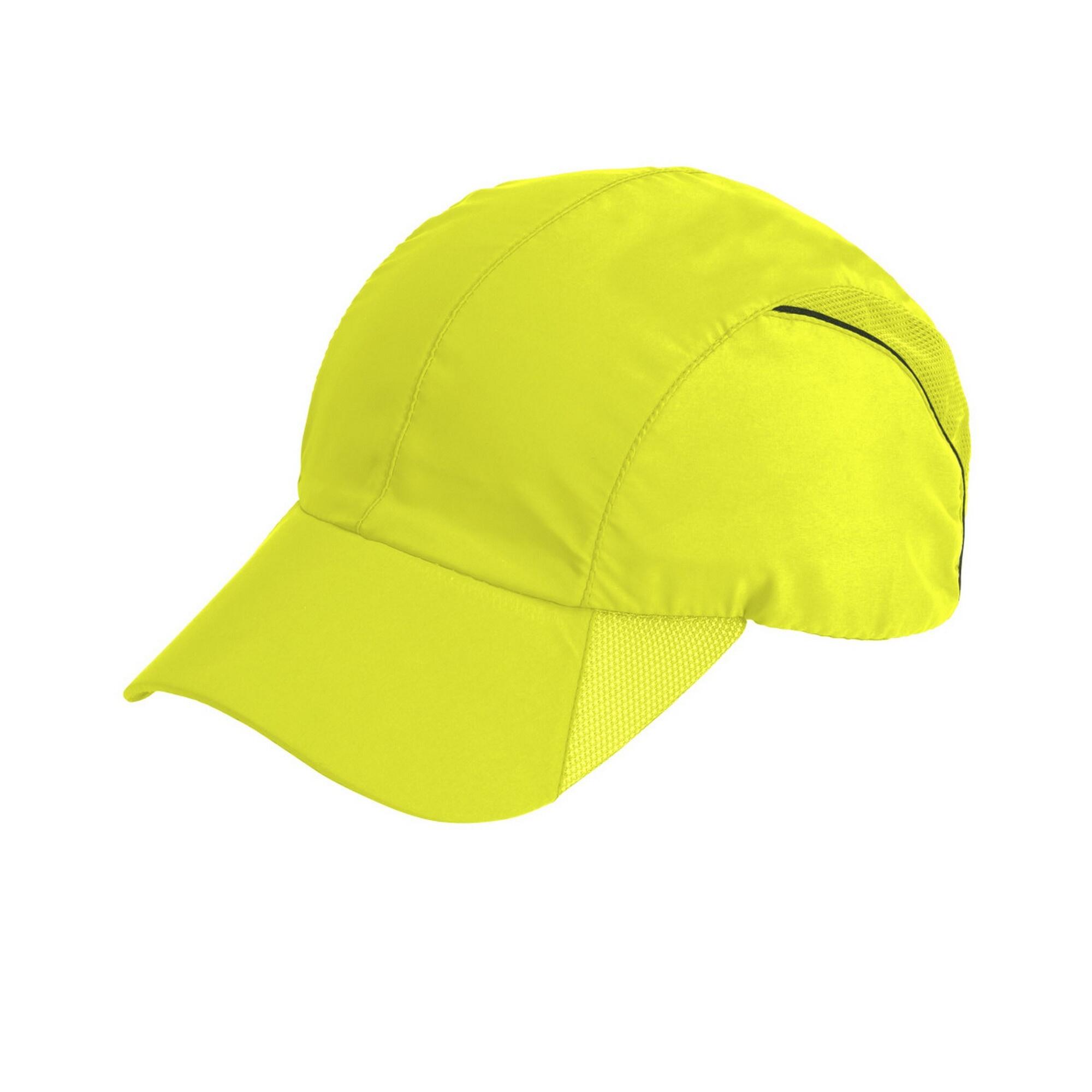 SPIRO Impact Sports Cap (Fluorescent Yellow)