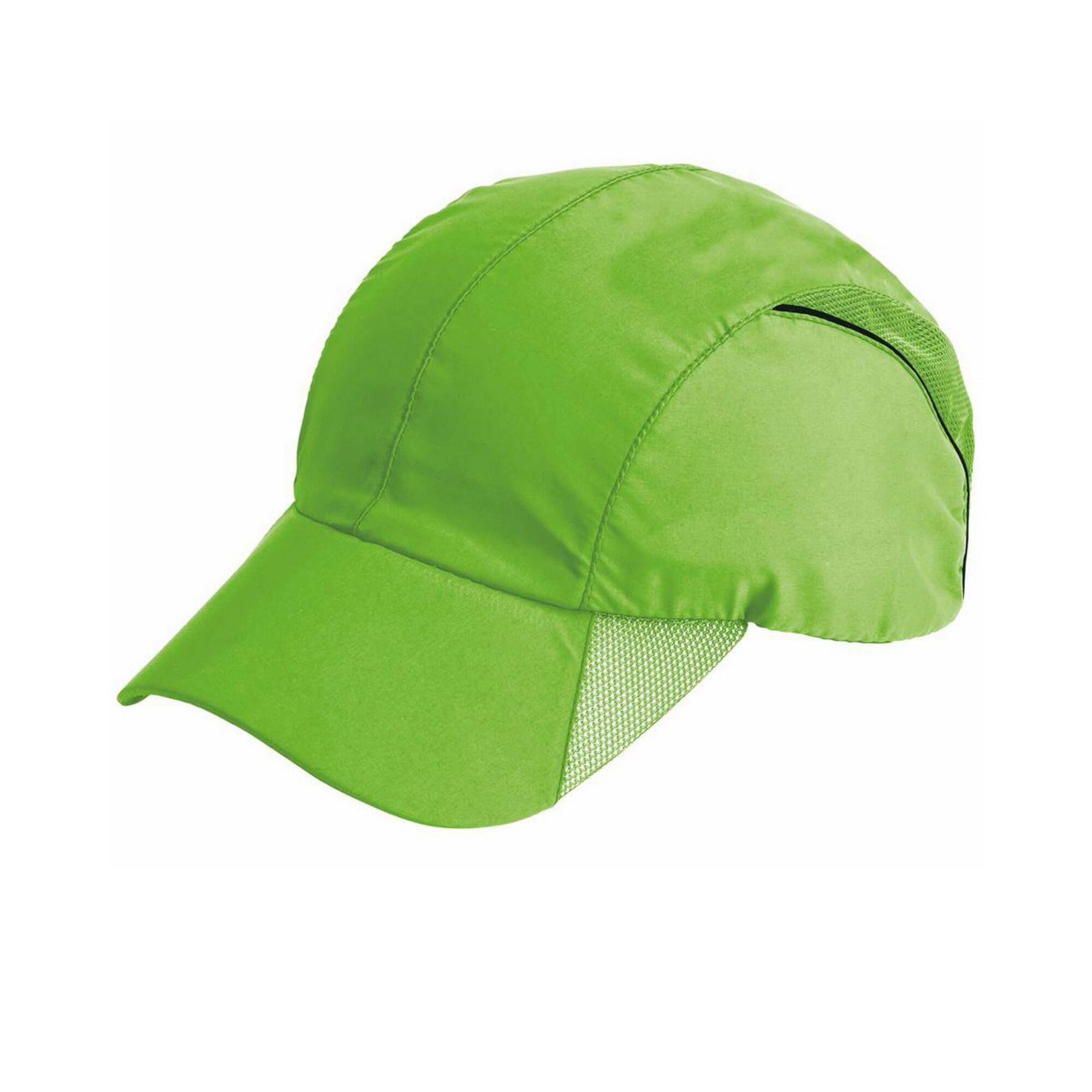 SPIRO Impact Sports Cap (Pack of 2) (Fluorescent Lime)