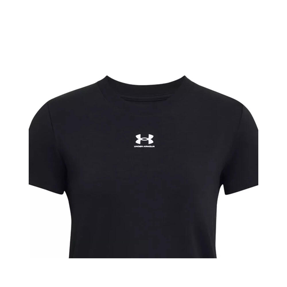 Tee-shirt Under Armour Rival Core SS Femme 5/5
