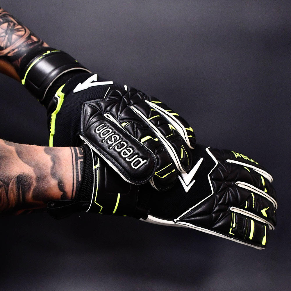 Precision Fusion X Pro Roll Finger Giga Goalkeeper Gloves 2/6