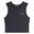 Top court sans manches, sans couture, traitement Ice Wash