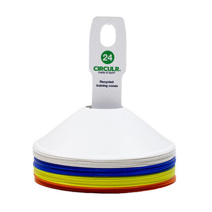 Markierungshauben-Set Je 6 Stück: Blau, Weiß, Orange, Gelb Golf Unisex Weiß