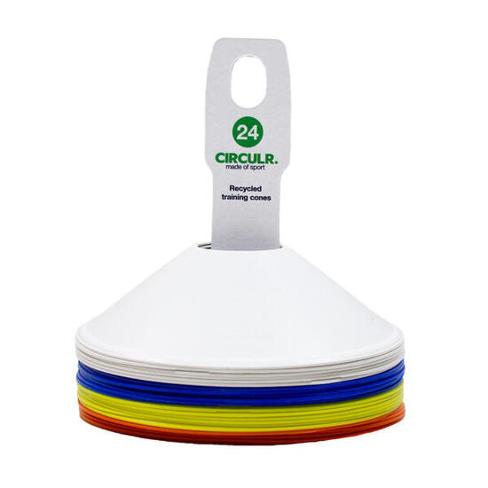 Markierungshauben-Set Je 6 Stück: Blau, Weiß, Orange, Gelb Golf Unisex Weiß