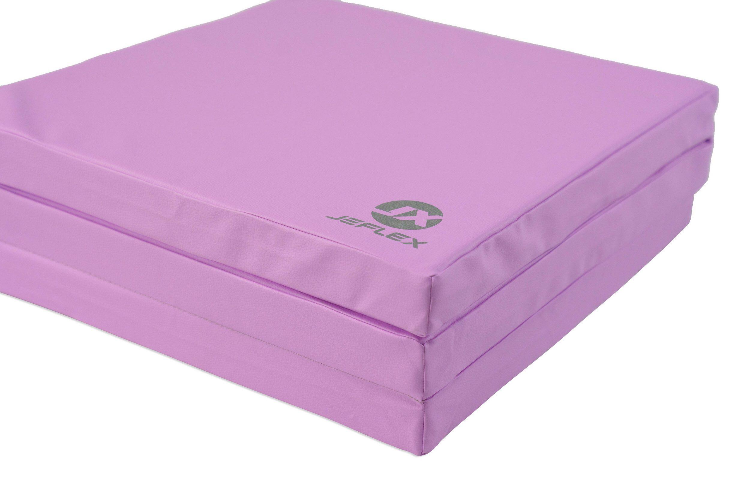 Turnmatte 180 x 60 x 6 cm lila Weichbodenmatte klappbar Jeflex 4/7