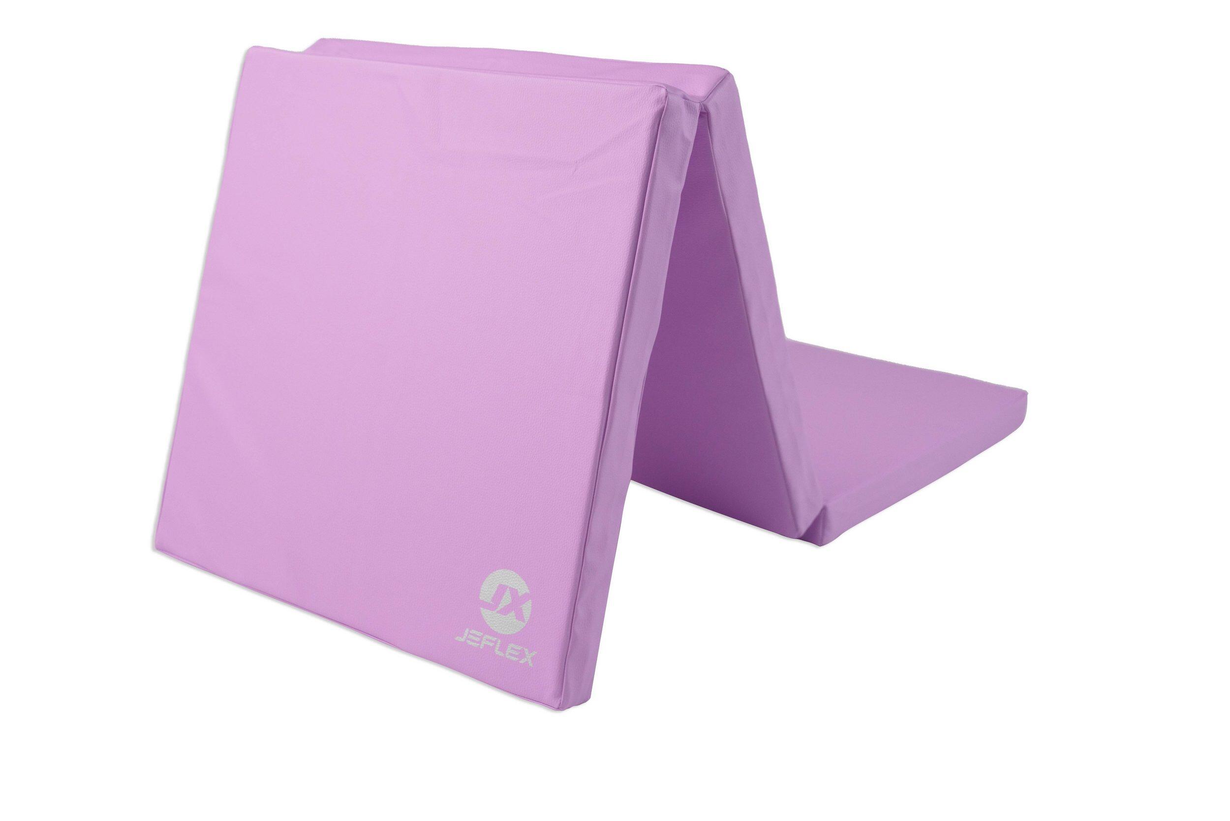 Turnmatte 180 x 60 x 6 cm lila Weichbodenmatte klappbar Jeflex 5/7