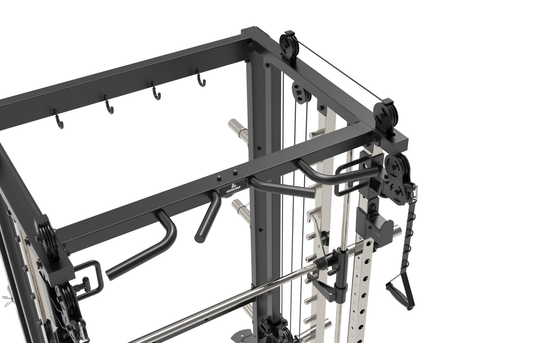 Multigym B6 Multipower, Doble Polea y Accesorios 3/3