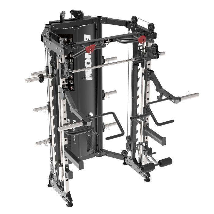 Multigym B15 Plegable, Doble Polea, Power Rack, Multipower y accesorios 3/5