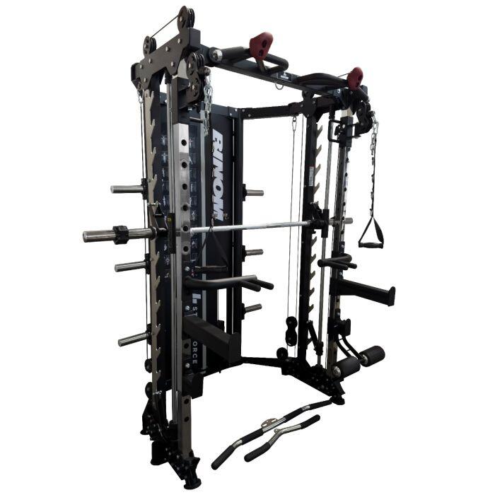 Multigym B15 Plegable, Doble Polea, Power Rack, Multipower y accesorios 5/5