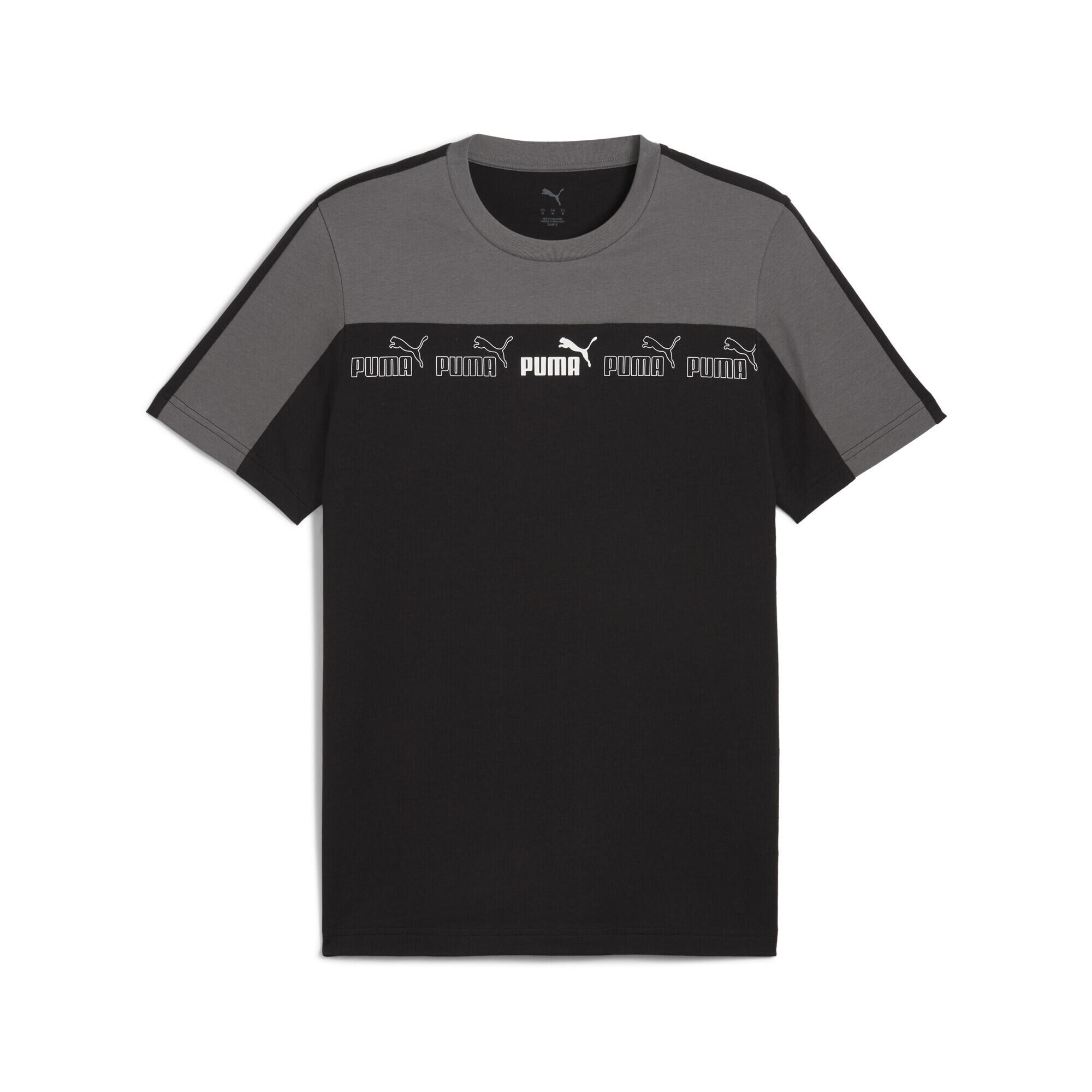 PUMA T-shirt Around the Block da uomo PUMA Cool Dark Gray