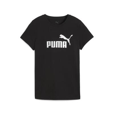 Ess metallic no. 1 logo t-shirt voor dames puma