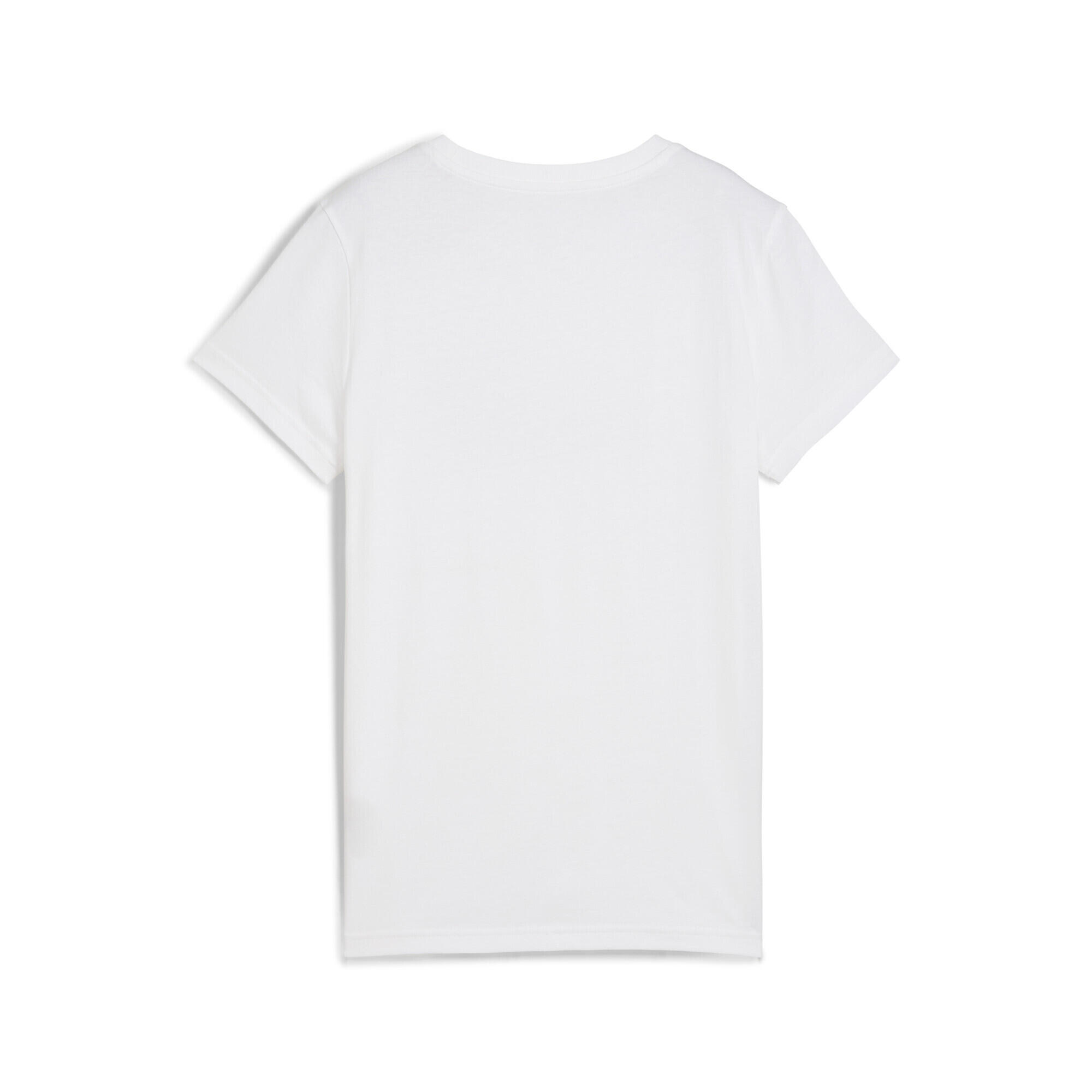 Essentials Metallic Logo Tee Women PUMA 5/7