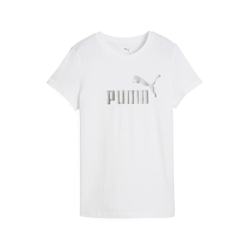 Tricou femei ESS METALLIC No. 1, Negru PUMA