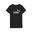 Tricou femei ESS METALLIC No. 1, Negru PUMA Black Metallic Gold