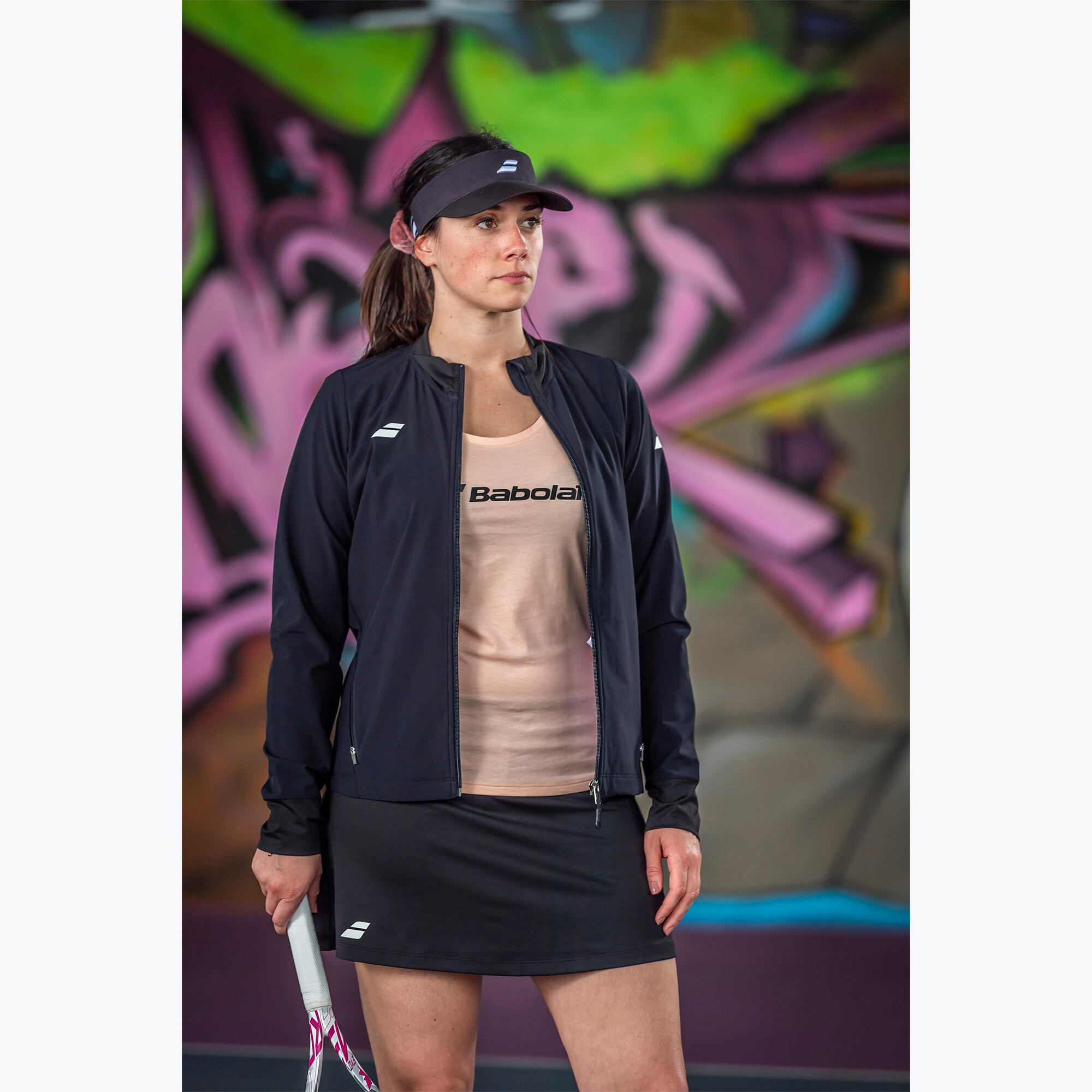 Chaqueta Babolat Play Jacket  3wp2121 2000 Mujer 3/7