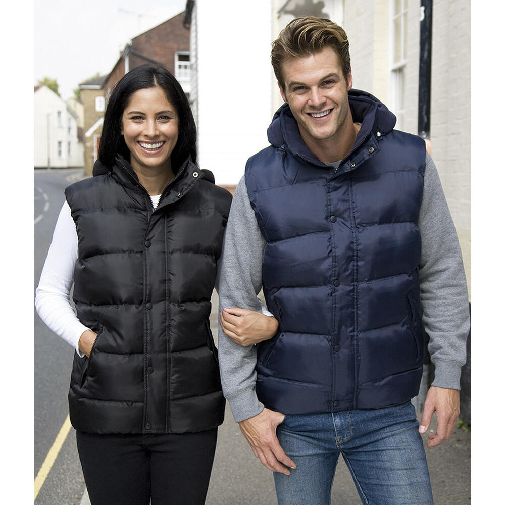 Gilet Imbottito E Foderato Uomo Result Blu Navy 3/5