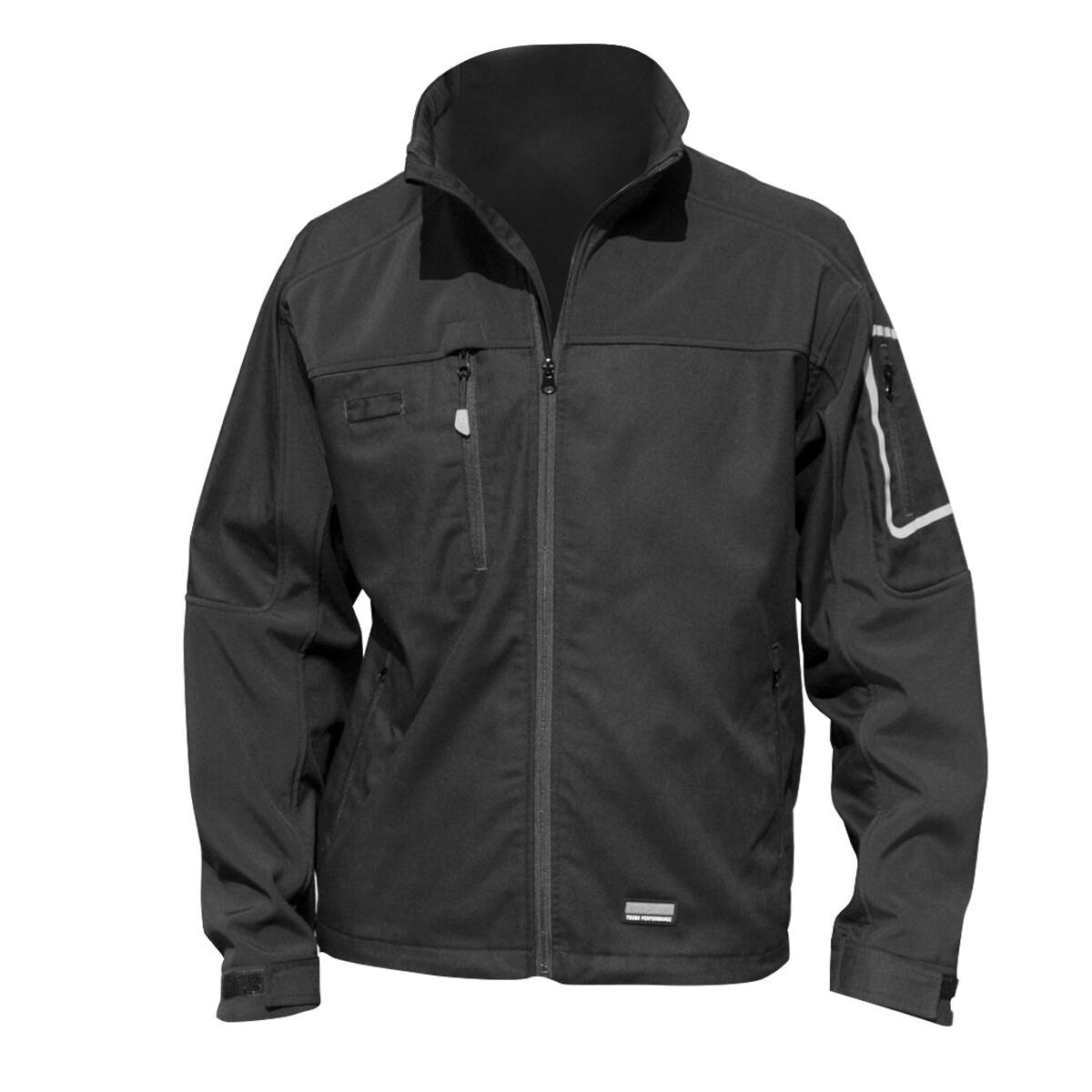 Mens Sabre Stretch Work Performance Jacket (Black) 2/5