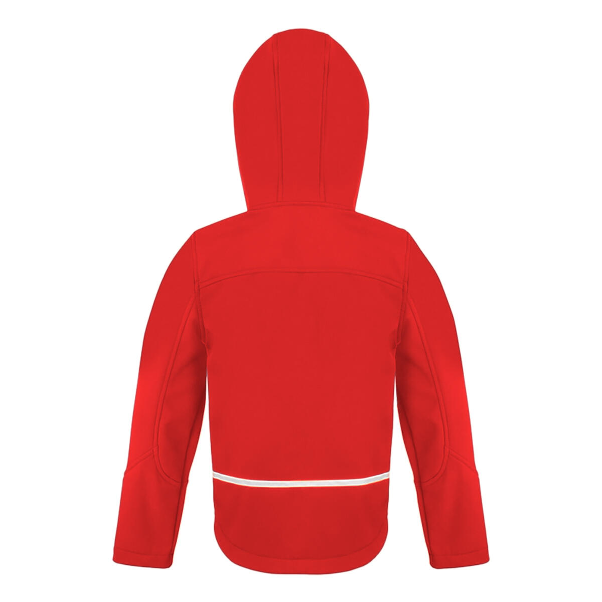 Core Junior SoftshellJacke mit Kapuze Kinder Rot/Schwarz 2/3