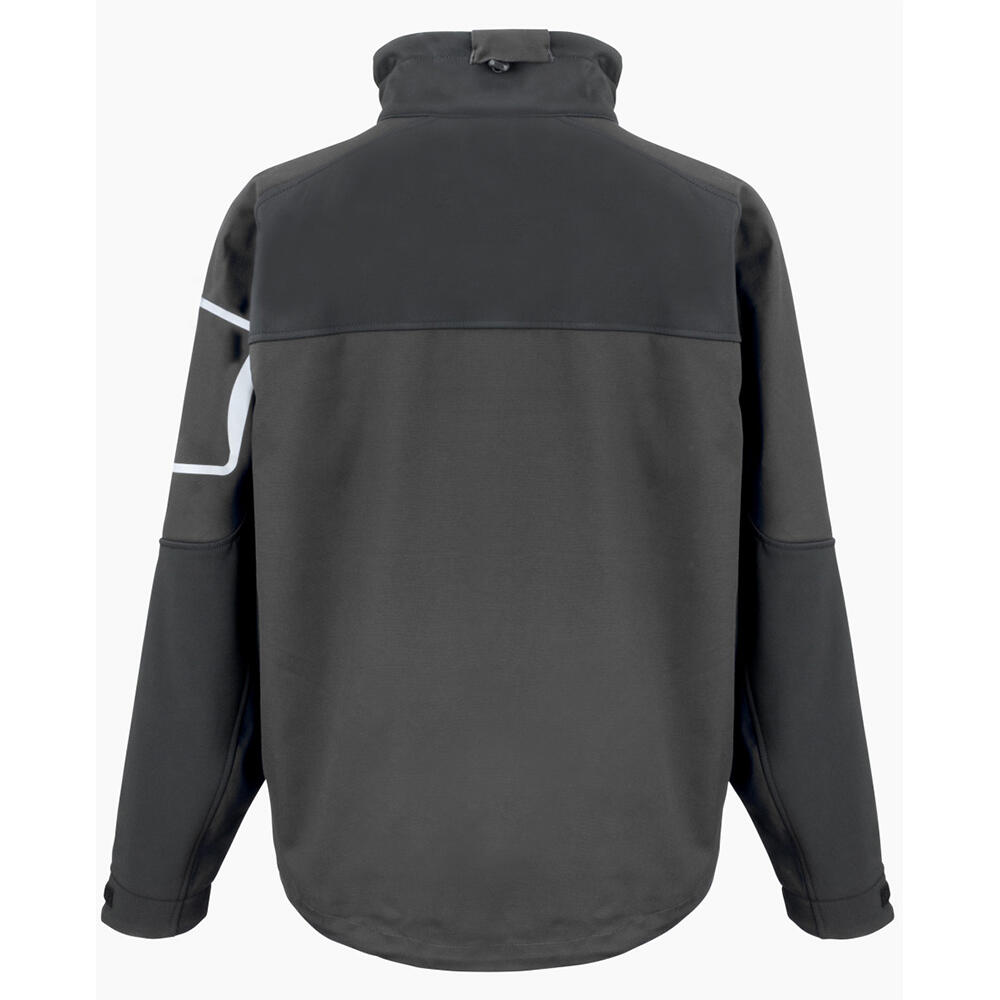 Mens Sabre Stretch Work Performance Jacket (Black) 3/5