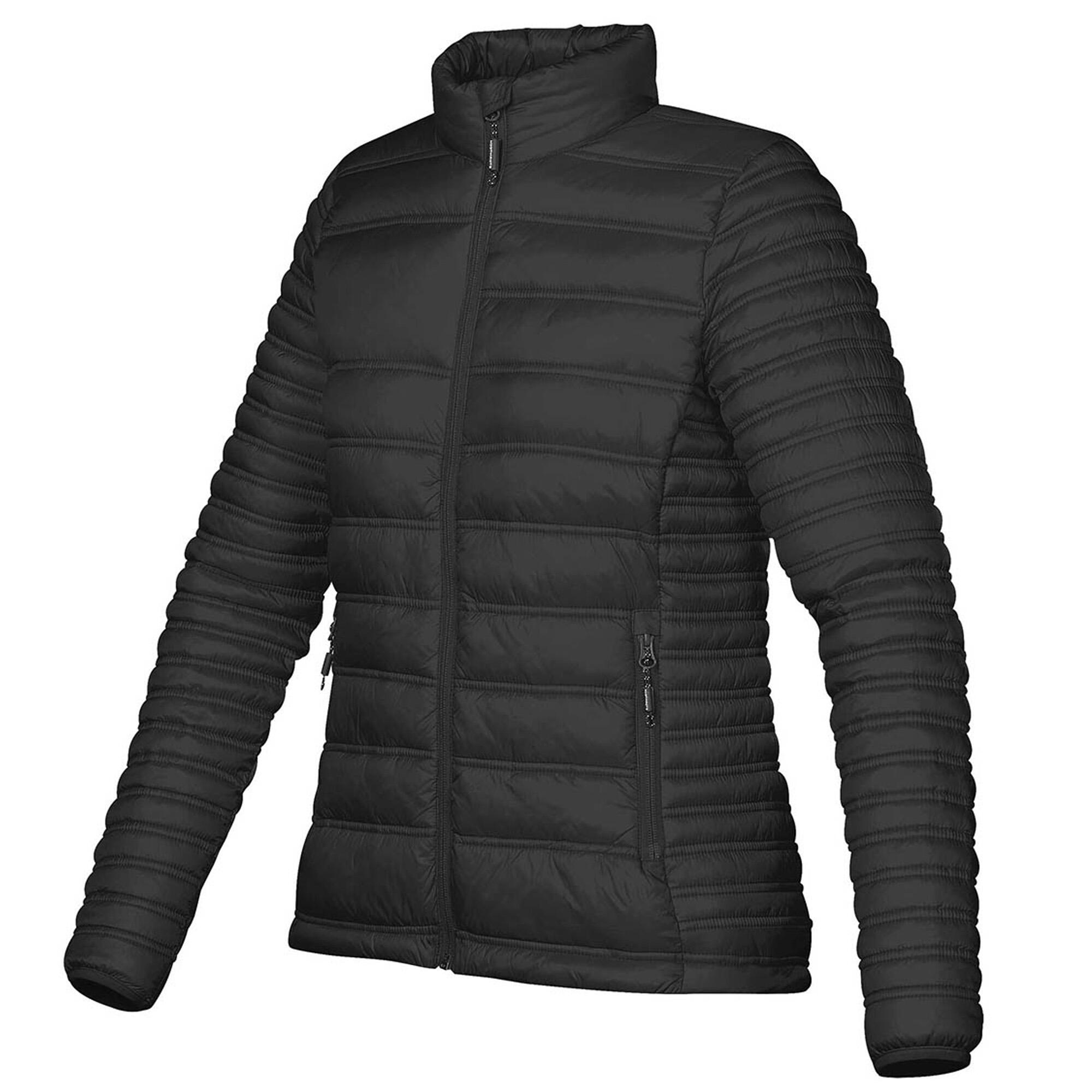 Womens/Ladies Basecamp Thermal Jacket (Black) 3/4
