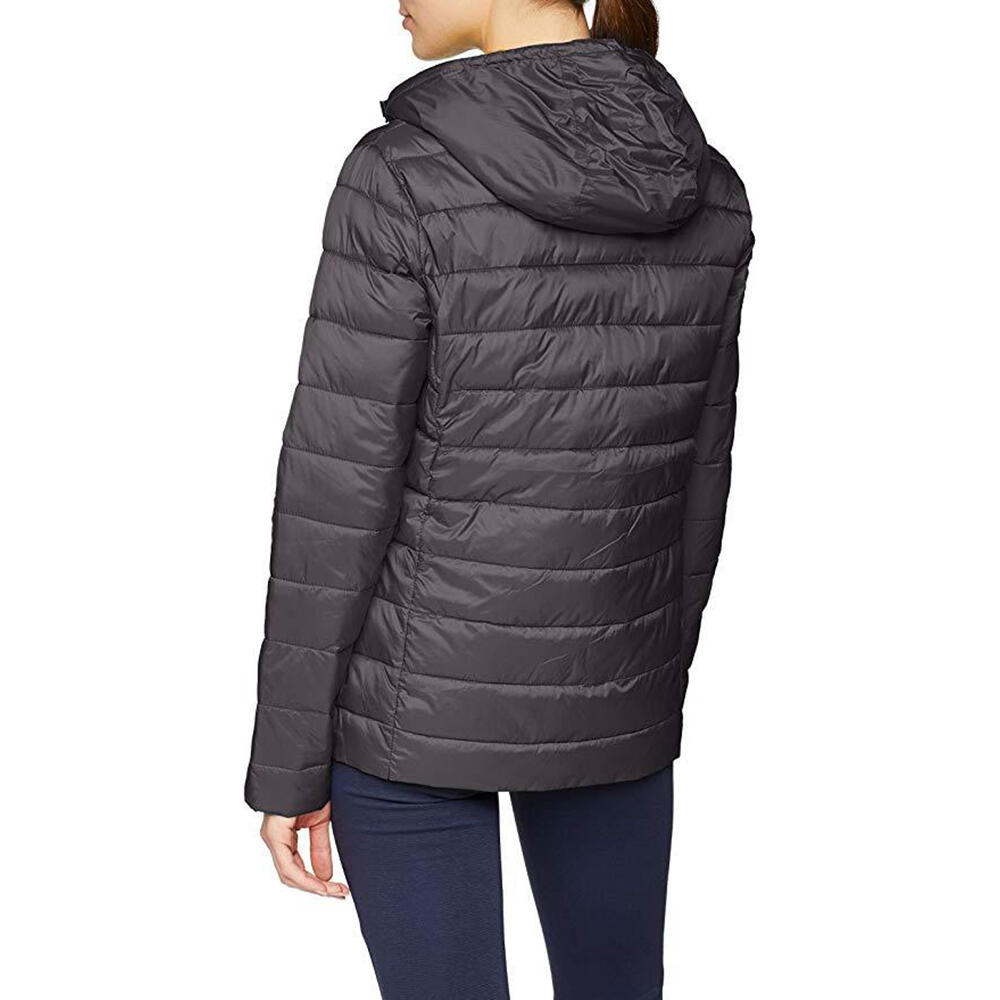 Urban Snowbird Steppjacke mit Kapuze Damen Grau/Orange 3/7